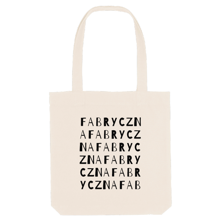 Fabryczna ordlek tygkasse – tygkasse från PinShirt