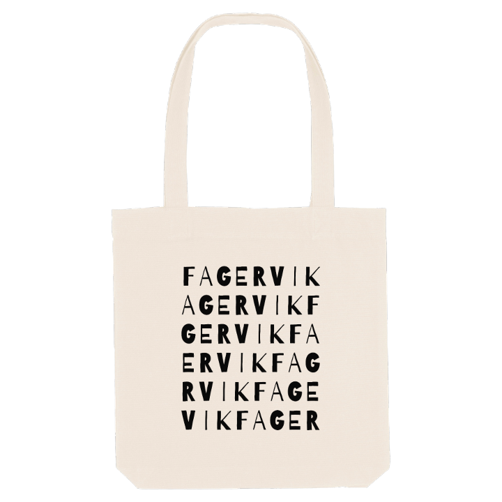 Fagervik ordlek tygkasse – tygkasse från PinShirt