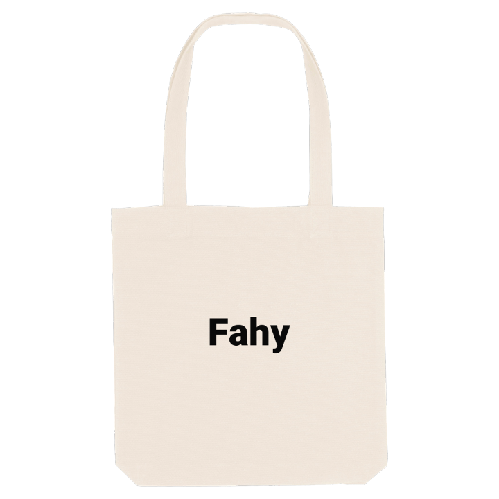 Fahy fetstil tygkasse – tygkasse från PinShirt