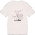 Falkagård karta t-shirt
