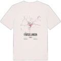 Färgelanda karta t-shirt