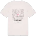 Fernelmont karta t-shirt