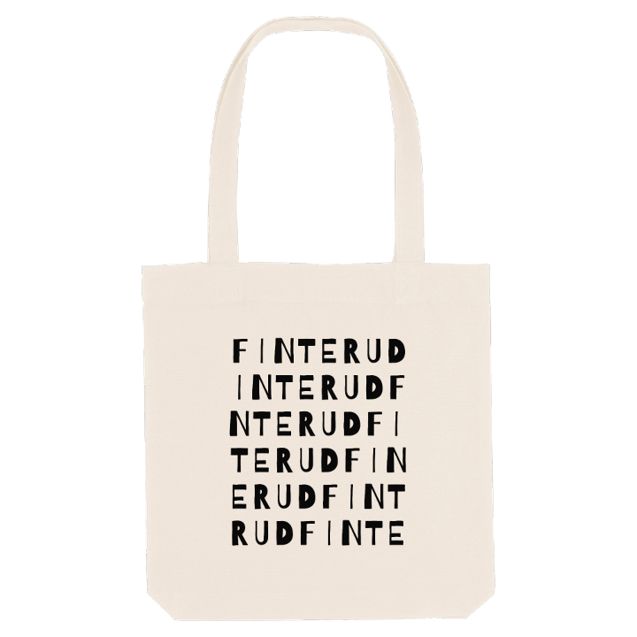 Finterud ordlek tygkasse – tygkasse från PinShirt