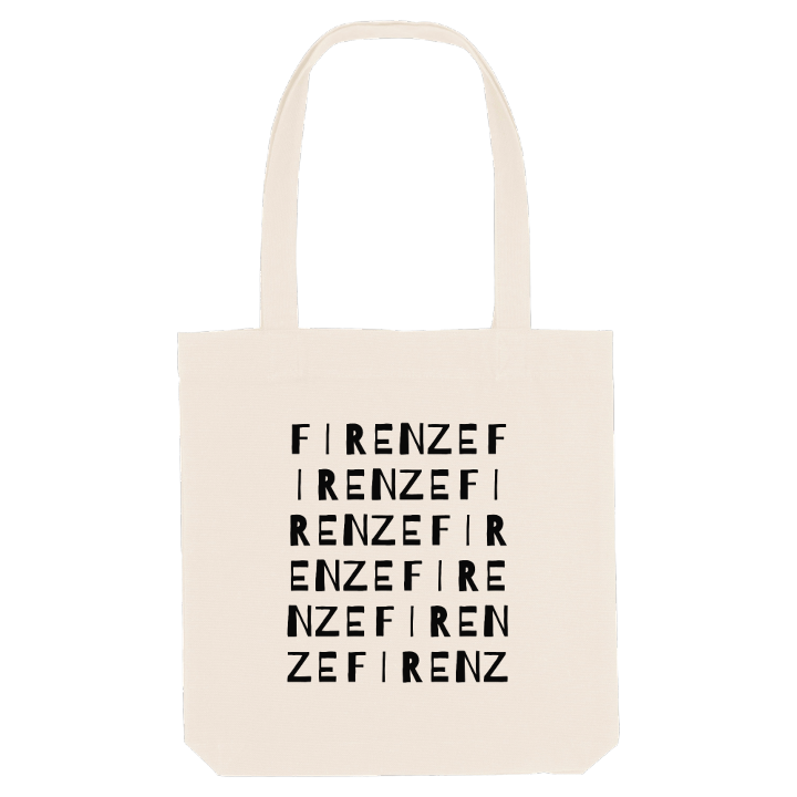 Firenze ordlek tygkasse – tygkasse från PinShirt