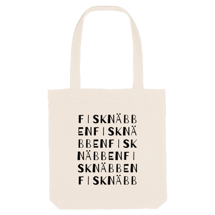 Fisknäbben ordlek tygkasse – tygkasse från PinShirt