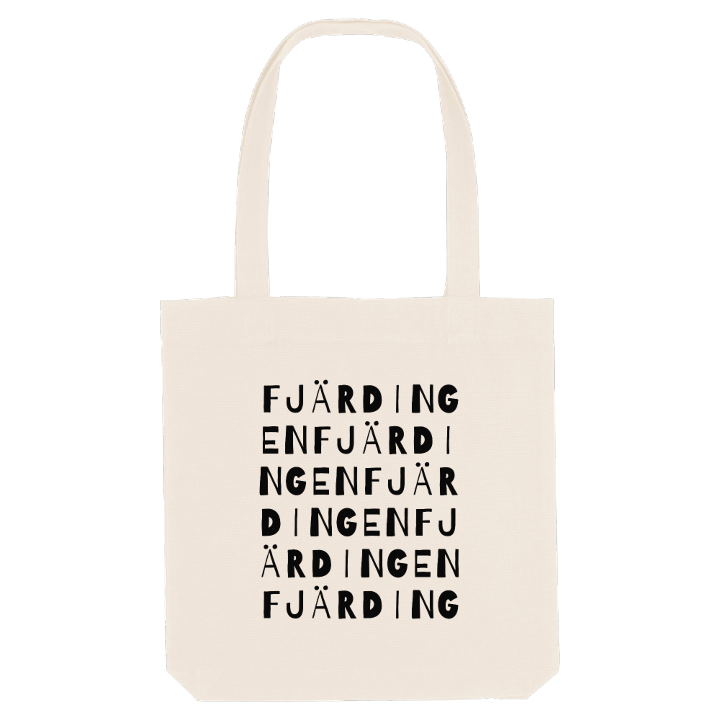 Fjärdingen ordlek tygkasse – tygkasse från PinShirt