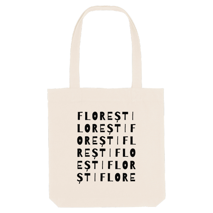 Florești ordlek tygkasse – tygkasse från PinShirt