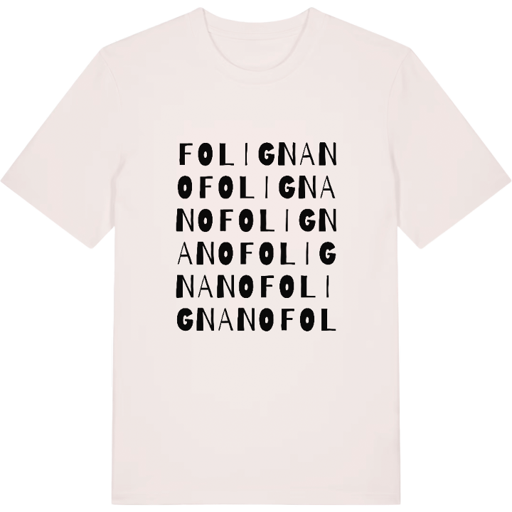 Folignano ordlek t-shirt – t-shirt från PinShirt