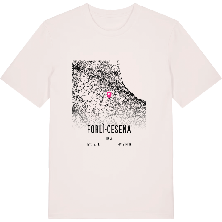 Forlì-Cesena karta t-shirt – t-shirt från PinShirt