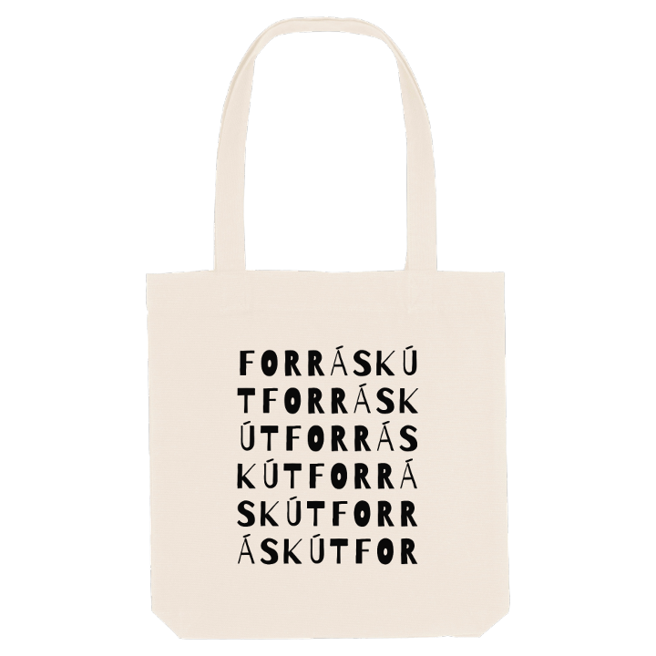 Forráskút ordlek tygkasse – tygkasse från PinShirt