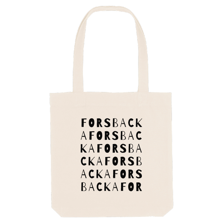 Forsbacka ordlek tygkasse – tygkasse från PinShirt