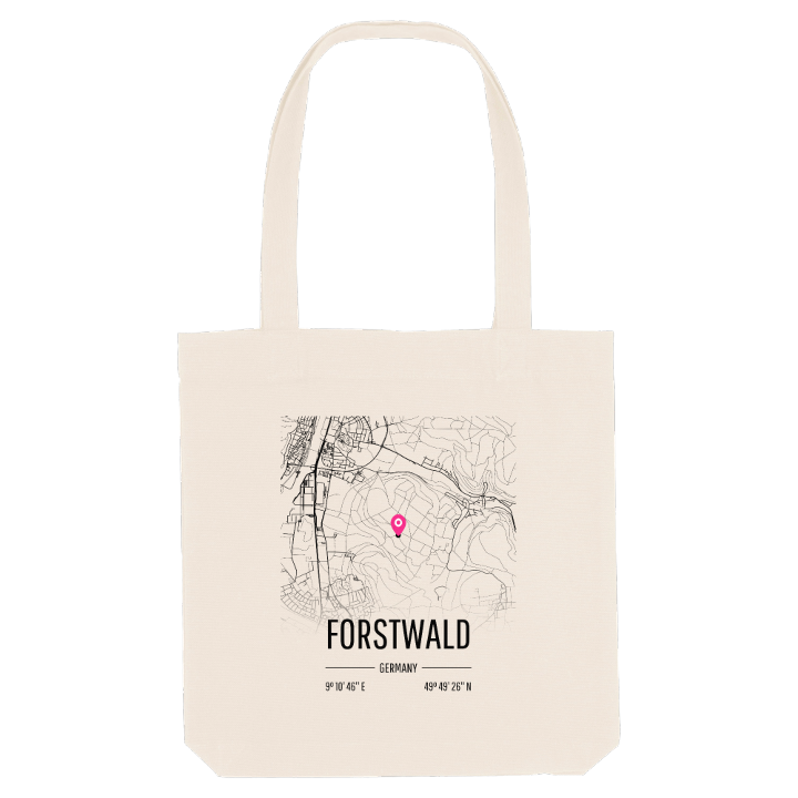 Forstwald karta tygkasse – tygkasse från PinShirt