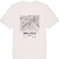 Främre Luthagen karta t-shirt