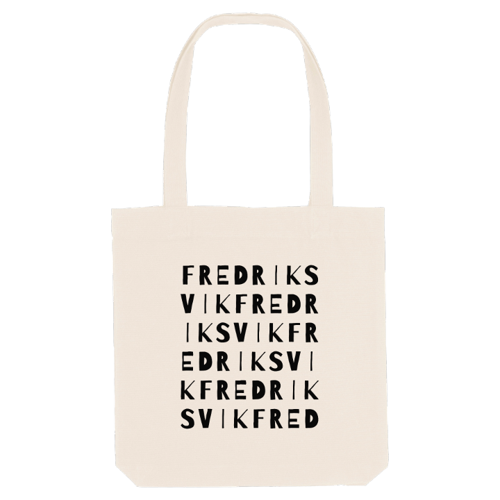 Fredriksvik ordlek tygkasse – tygkasse från PinShirt