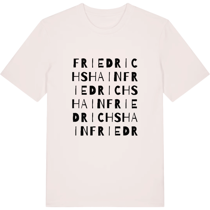 Friedrichshain ordlek t-shirt – t-shirt från PinShirt