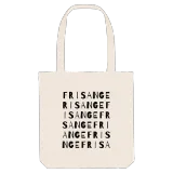 Frisange ordlek tygkasse