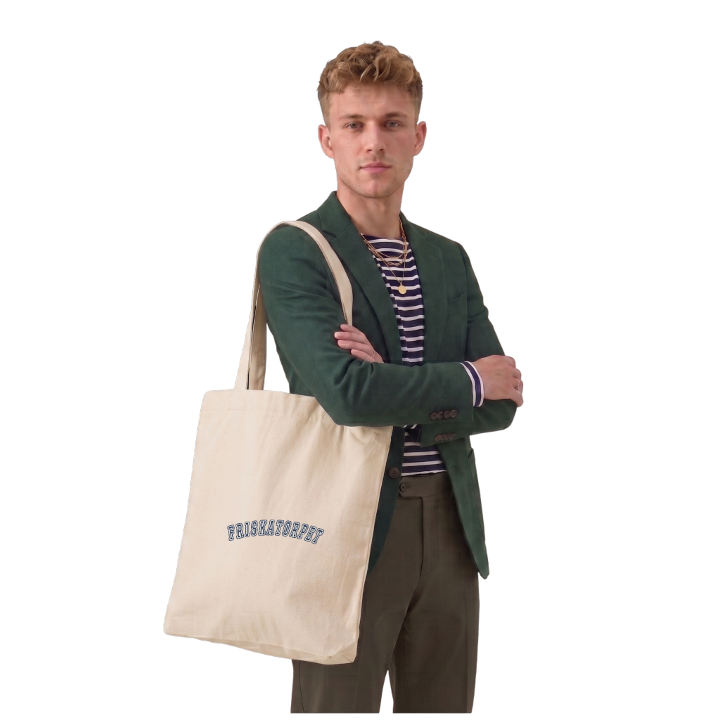 Friskatorpet college tygkasse – tygkasse från PinShirt