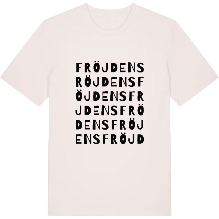 Fröjdens ordlek t-shirt – t-shirt från PinShirt