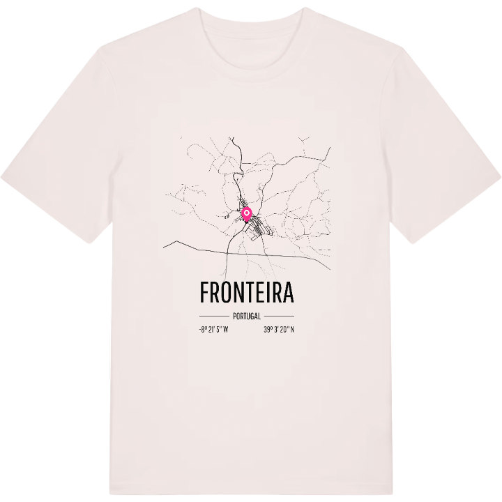 Fronteira karta t-shirt – t-shirt från PinShirt