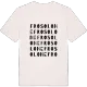 Frosolone ordlek t-shirt