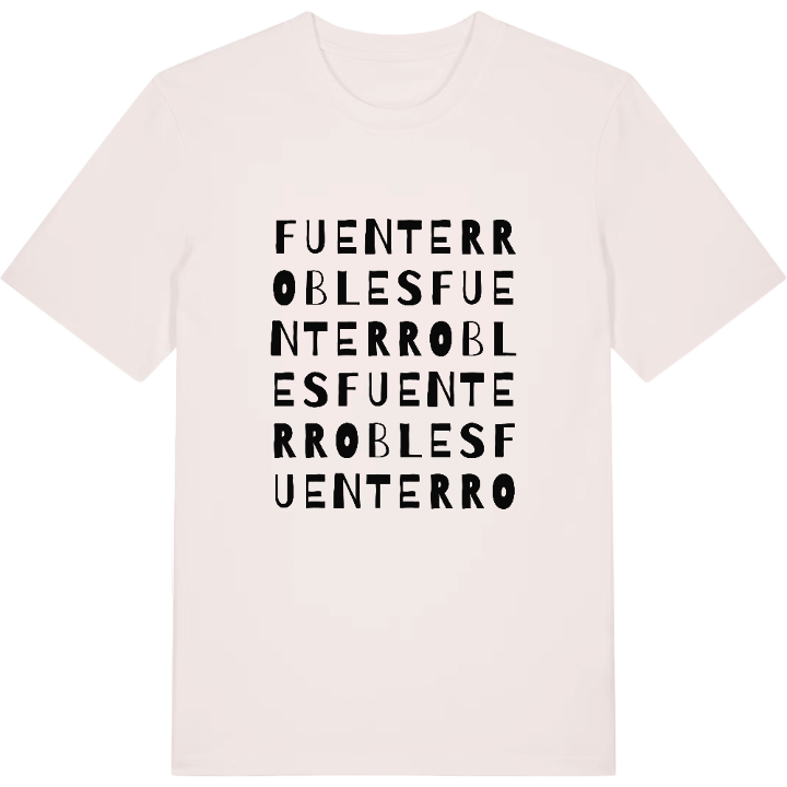 Fuenterrobles ordlek t-shirt – t-shirt från PinShirt