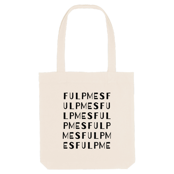 Fulpmes ordlek tygkasse – tygkasse från PinShirt