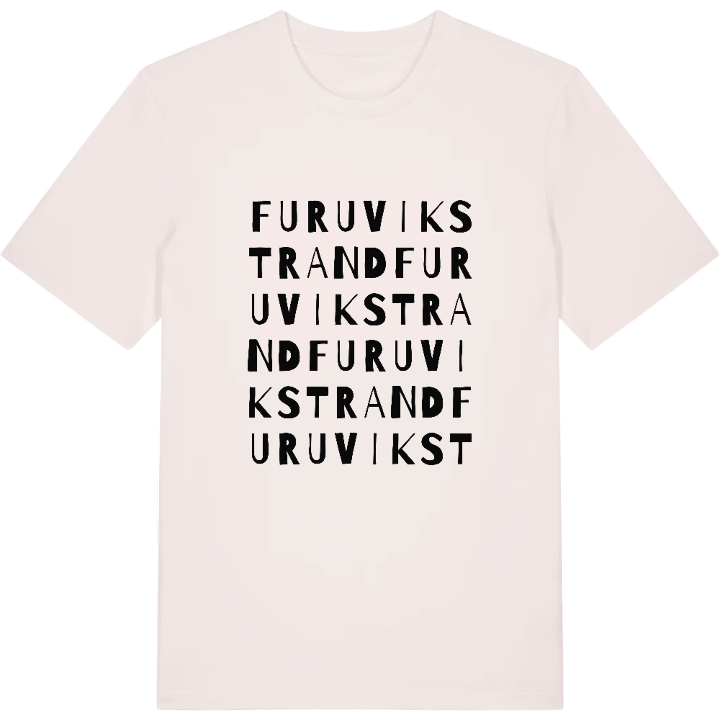 Furuvikstrand ordlek t-shirt – t-shirt från PinShirt