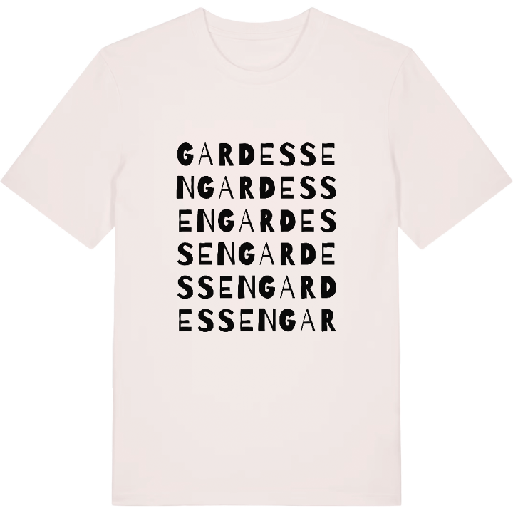 Gardessen ordlek t-shirt – t-shirt från PinShirt