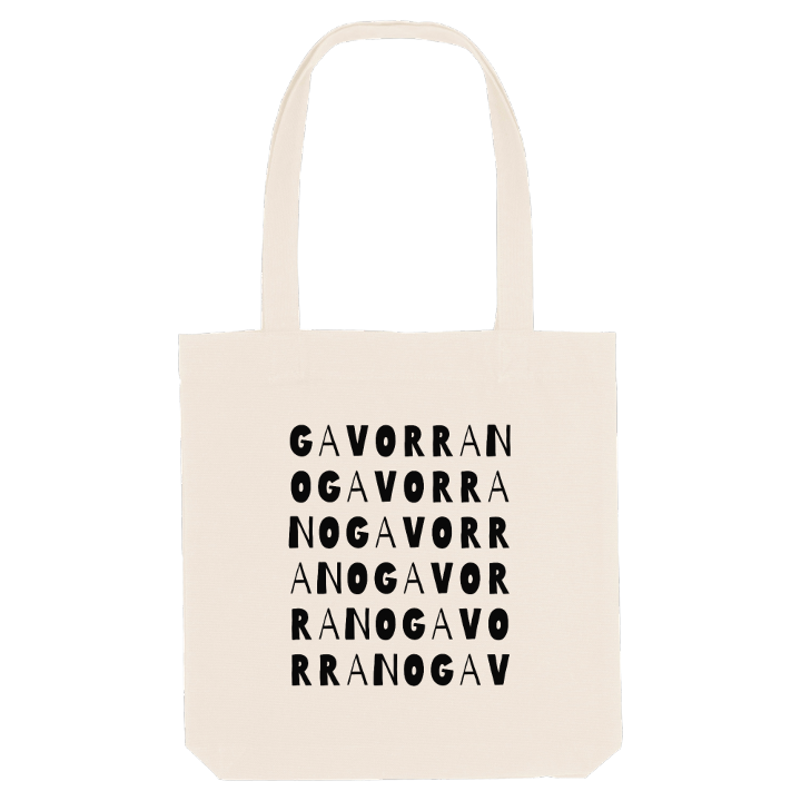 Gavorrano ordlek tygkasse – tygkasse från PinShirt