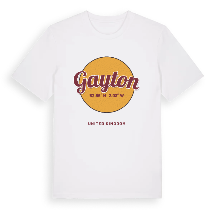 Gayton cirkel t-shirt – t-shirt från PinShirt