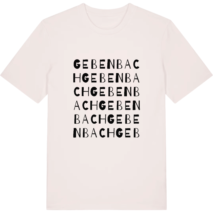 Gebenbach ordlek t-shirt – t-shirt från PinShirt
