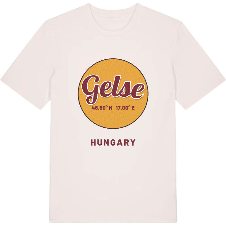 Gelse cirkel t-shirt – t-shirt från PinShirt