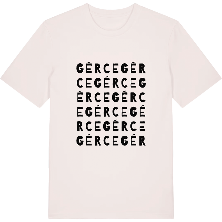 Gérce ordlek t-shirt – t-shirt från PinShirt