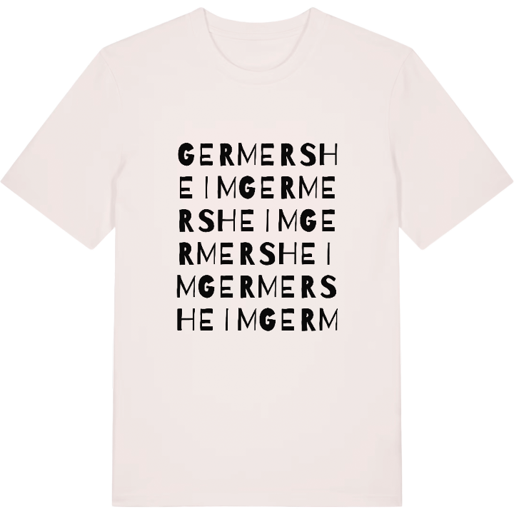 Germersheim ordlek t-shirt – t-shirt från PinShirt