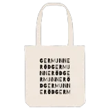 Germunneröd ordlek tygkasse