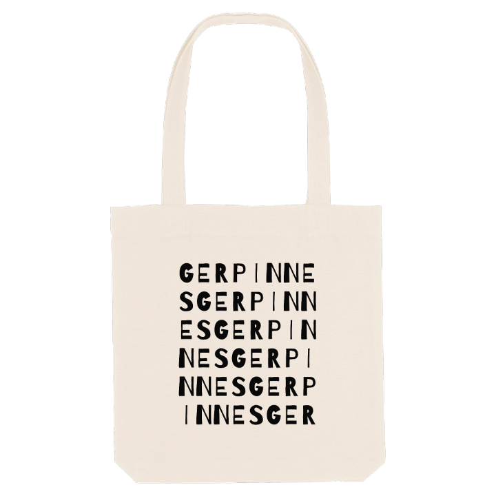 Gerpinnes ordlek tygkasse – tygkasse från PinShirt