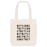 Getberget ordlek tygkasse