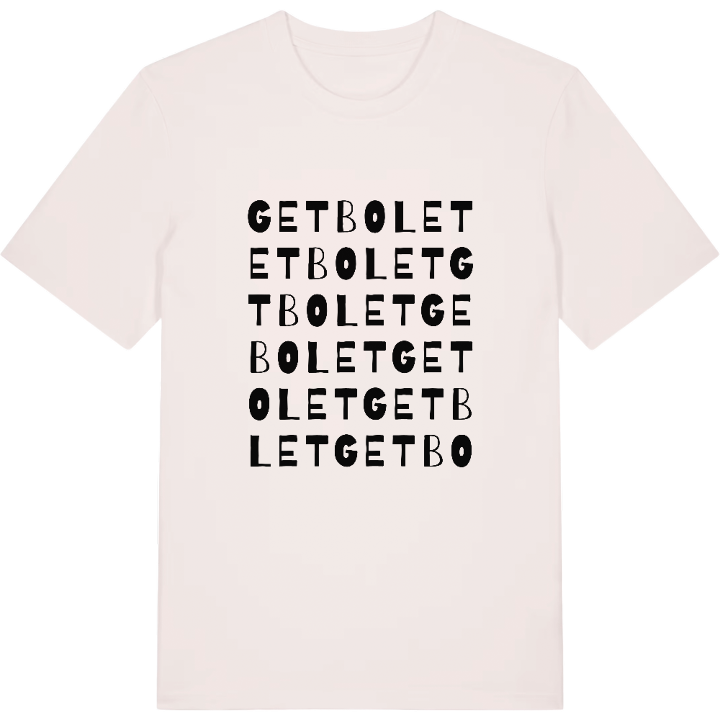 Getbolet ordlek t-shirt – t-shirt från PinShirt