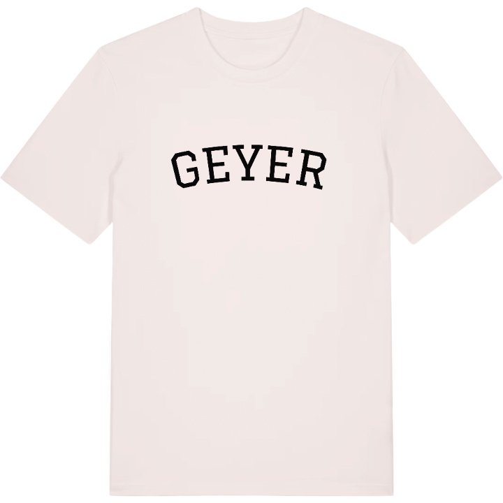 Geyer böjd t-shirt – t-shirt från PinShirt