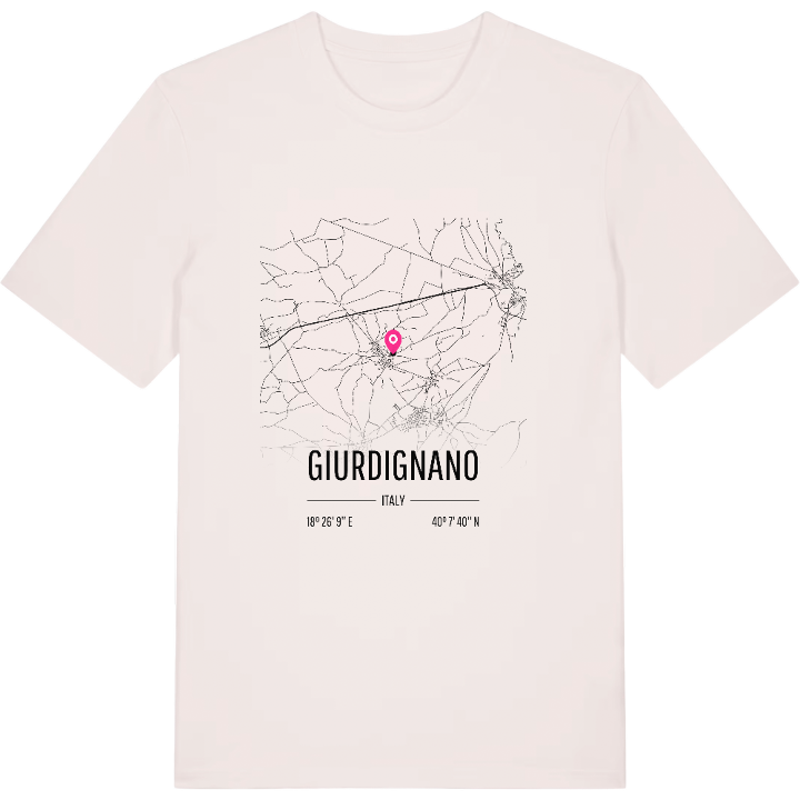 Giurdignano karta t-shirt – t-shirt från PinShirt