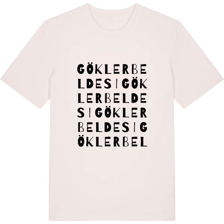 Gökler Beldesi ordlek t-shirt – t-shirt från PinShirt