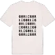 Gorle ordlek t-shirt