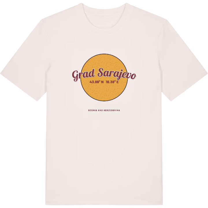 Grad Sarajevo cirkel t-shirt – t-shirt från PinShirt