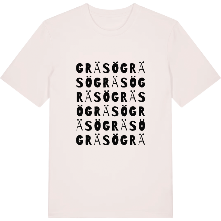 Gräsö ordlek t-shirt – t-shirt från PinShirt