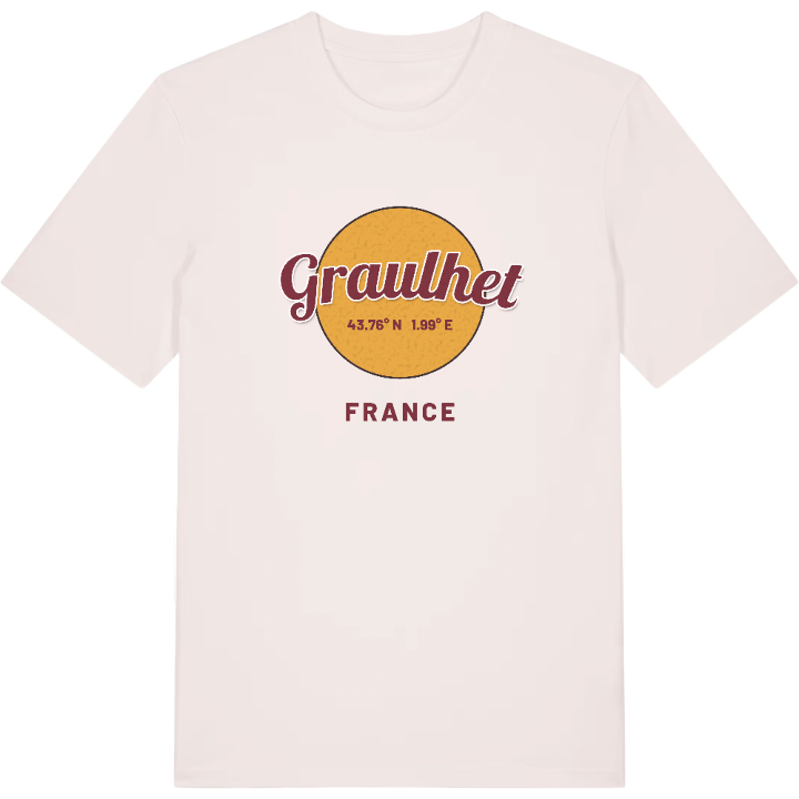 Graulhet cirkel t-shirt – t-shirt från PinShirt
