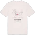 Great Eccleston karta t-shirt