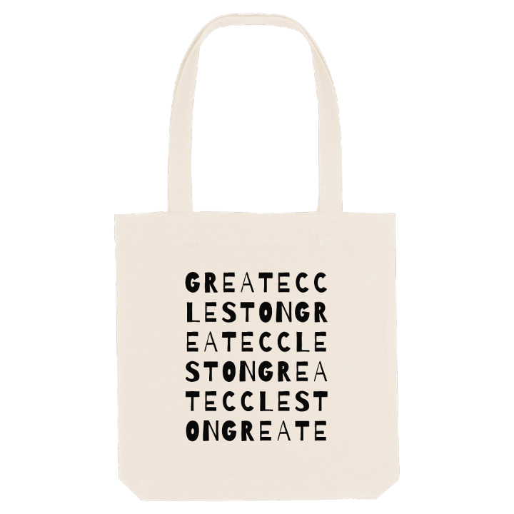 Great Eccleston ordlek tygkasse – tygkasse från PinShirt