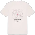 Grieskirchen karta t-shirt