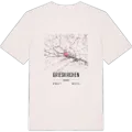 Grieskirchen karta t-shirt