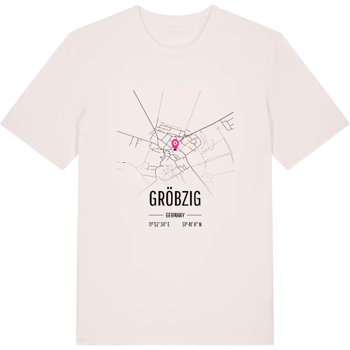 Gröbzig karta t-shirt – t-shirt från PinShirt